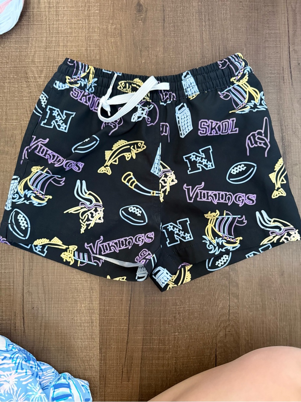 Chubbies Vikings Boys Swim Trunks